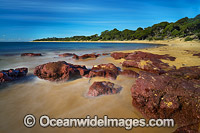 Red Rocks Beach, near Cowes, Phillip Island, Victoria, Australia.