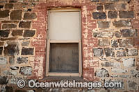 Window to an abandoned house in outback New South Wales, Australia