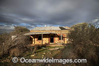 Abandoned old homestead in outback South Australia, near Terowie, Australia