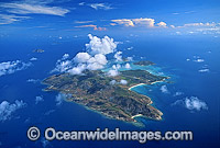 Aerial Lizard Island reef Photo - Gary Bell