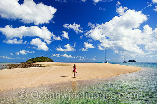 Beachcombing Whitsunday Islands photo