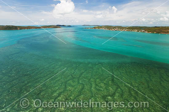 Aerial view of Torres Strait