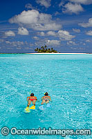 Snorkeling at tropical Island Photo - Gary Bell