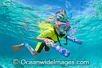 Children Snorkeling Heron Island Photo - Gary Bell