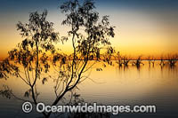 Lake Menindee at twilight Photo - Gary Bell