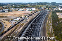 Gladstone coal Train lines Photo - Gary Bell