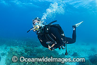 Diver underwater communications mask Photo - Gary Bell