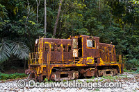Rusty train Christmas Island Photo - Gary Bell
