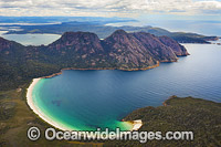 Aerial of Wineglass Bay Tasmania Photo - Gary Bell