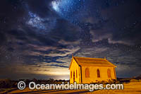 Milky Way and Historic Church Photo - Gary Bell