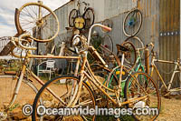 Old bicycles Silverton Photo - Gary Bell