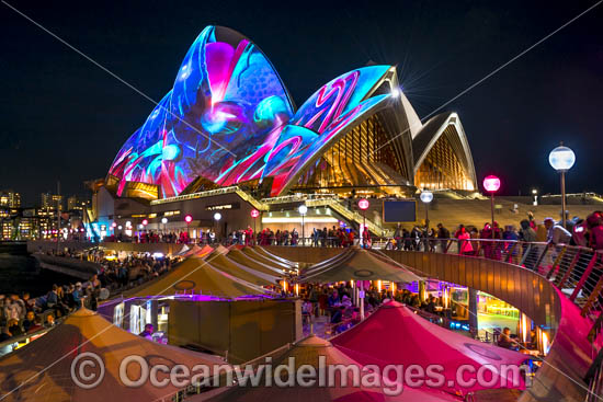 Vivid Sydney Opera House photo