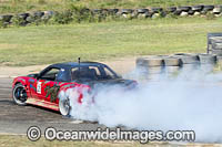 Stunt car drifting Photo - Gary Bell