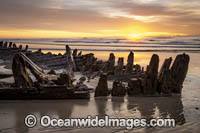 Historic Shipwreck Woolgoolga Photo - Gary Bell