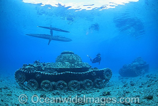 World War II Japanese tanks photo