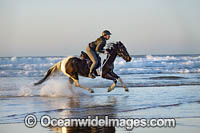 Horseriding Coffs beach Photo - Gary Bell