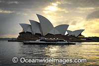 Ferry passing Sydney Opera House Photo - Gary Bell