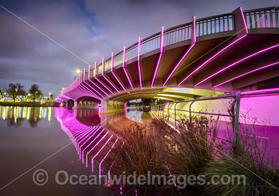 Swan Street Bridge Melbourne photo