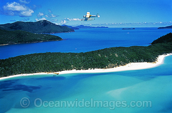 Aerial Whitsunday Island photo
