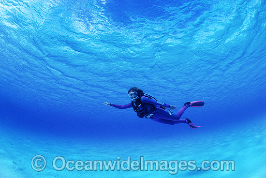 clear blue water outline