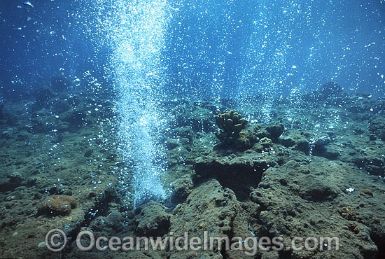 Underwater Volcanic Vent photo