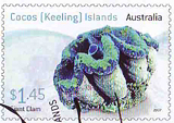 Giant Clam stamp