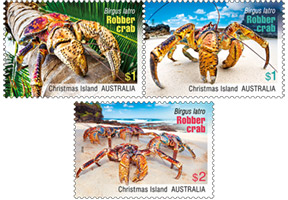 Robber Crab Stamps