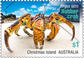 Robber Crab Stamp