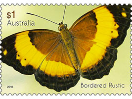 Rustic Butterfly Stamp
