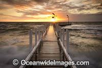 Safety Beach Jetty, Port Phillip Bay. Mornington Peninsula, Victoria, Australia.
