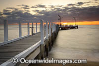 Safety Beach Jetty, Port Phillip Bay. Mornington Peninsula, Victoria, Australia.
