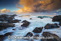 Coastal Seascape at Sawtell, situated near Coffs Harbour, New South Wales, Australia.