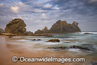Coastal Seascape. Camel Rock, Sapphire Coast, New South Wales, Australia.