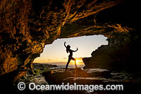 Sea Cave Valla Photo - Gary Bell