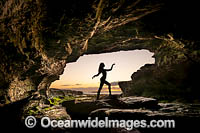 Sea Cave Valla Photo - Gary Bell