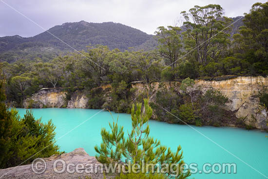 Blue Lake Tasmania photo