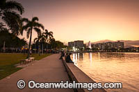 Cairns esplanade at Sunset Photo - Gary Bell